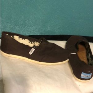 Toms classics chocolate canvas